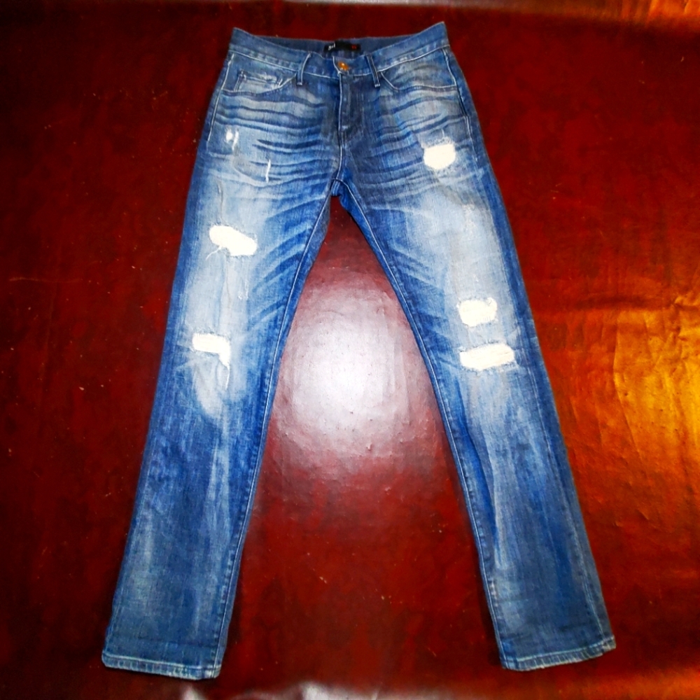 Nyc 3x1 Premium Distressed Denim